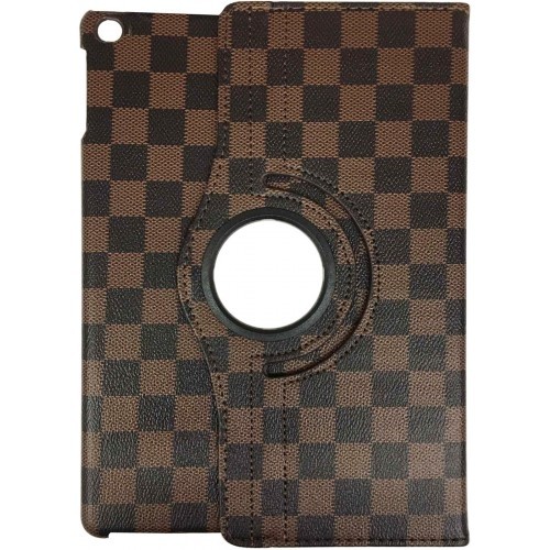 iPad Mini 1/2/3 Portfolio Case Checker Brown